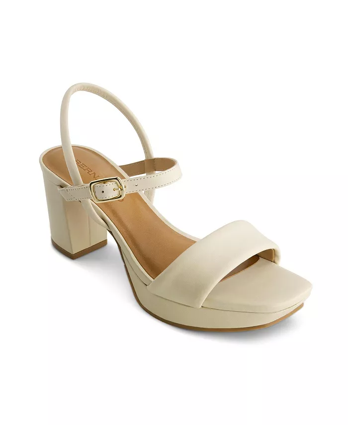 Бернардо Канто Платформа Сандалии Bernardo Footwear, коричневый/бежевый — фото 3