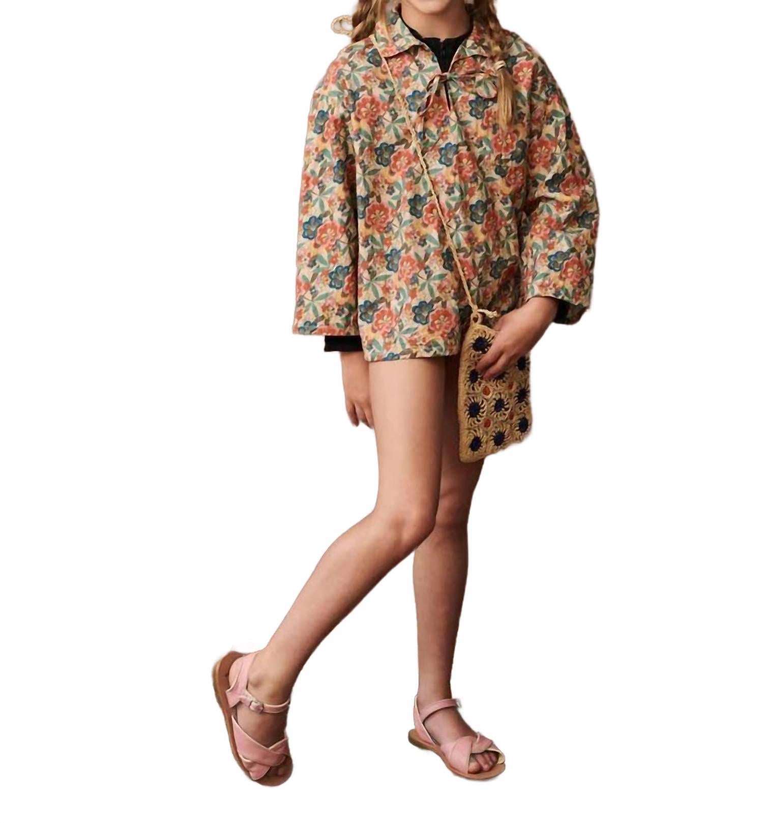 

Топ «Артишок» с винтажным цветочным принтом Caramel, Vintage Floral