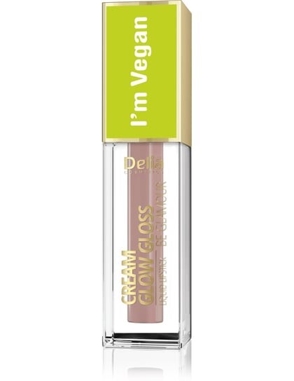 

Блеск для губ, 103 Peach Essence, 5 мл Delia, Cream Glow Gloss Be Glamour, I'm Vegan, Delia Cosmetics
