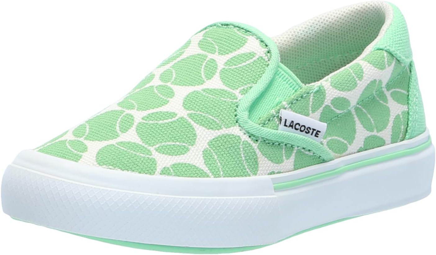 

Laceste детская обувь Gazon Lacoste, Slip All Over Tennis Ball Green/White