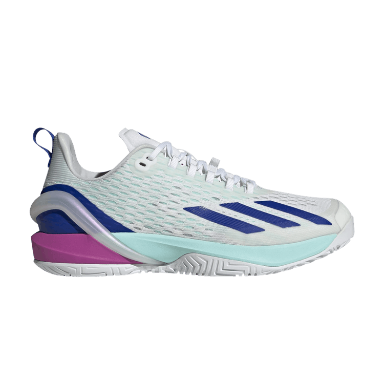 

Кроссовки Adizero Cybersonic 'White Semi Flash Aqua', белый