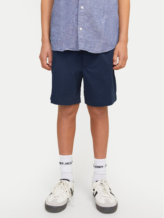 

Шорты свободного кроя из ткани Jaiden 12275013 Jack&Jones Junior, синий