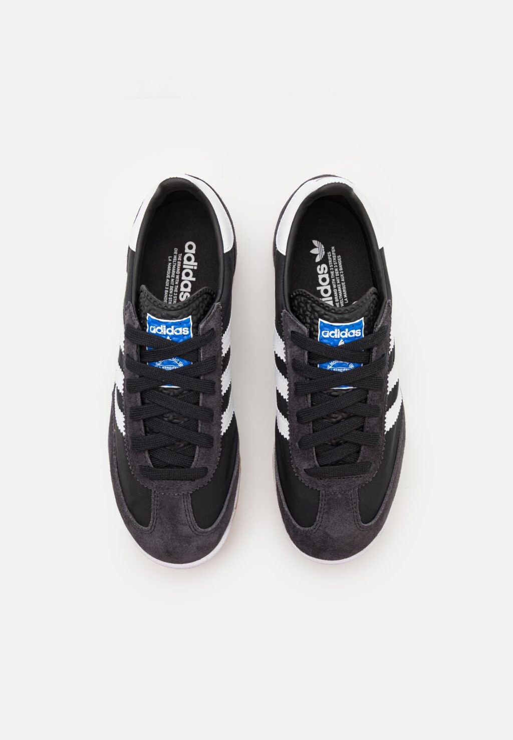 Кроссовки на шнуровке SL 72 RS KIDS adidas, черный — фото 4