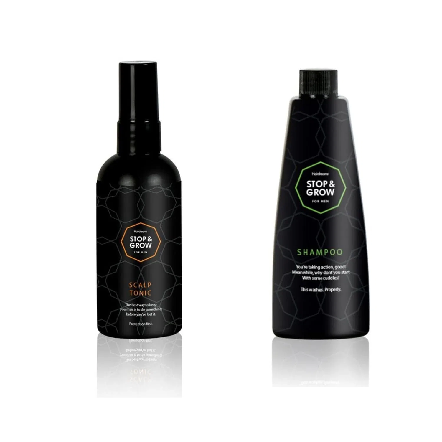 Набор шампуня и тоника «Stop & Grow Men Small» от Hairdreams Generisch