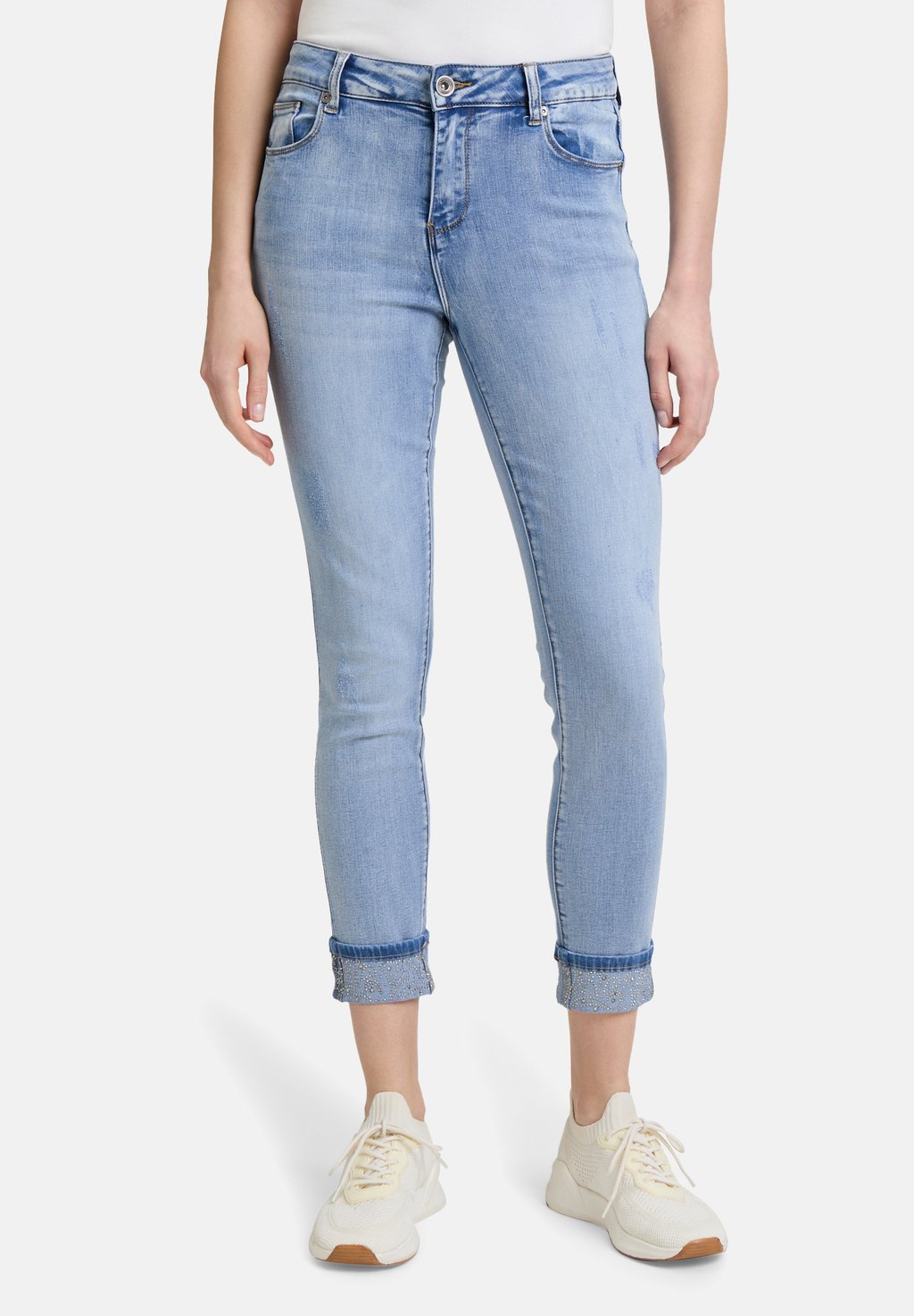 

Джинсы облегающего кроя SLIM FIT- MIT WASCHUNG Betty Barclay, синий