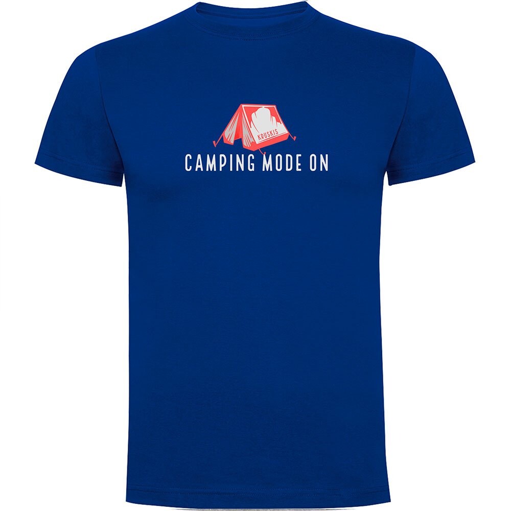 

Футболка с коротким рукавом Kruskis Camping Mode On, синий