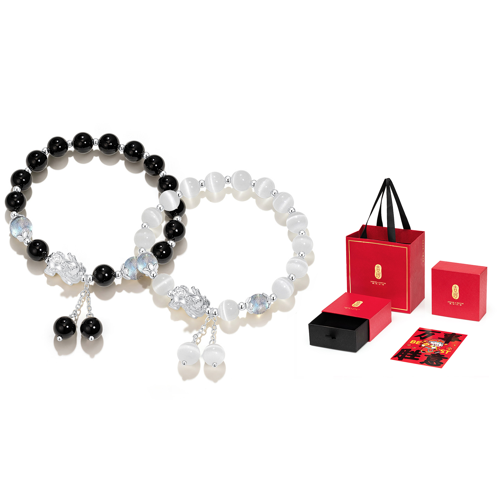 

Браслет из цветной глазури Jodie&Kevin унисекс Jodie＆Kevin