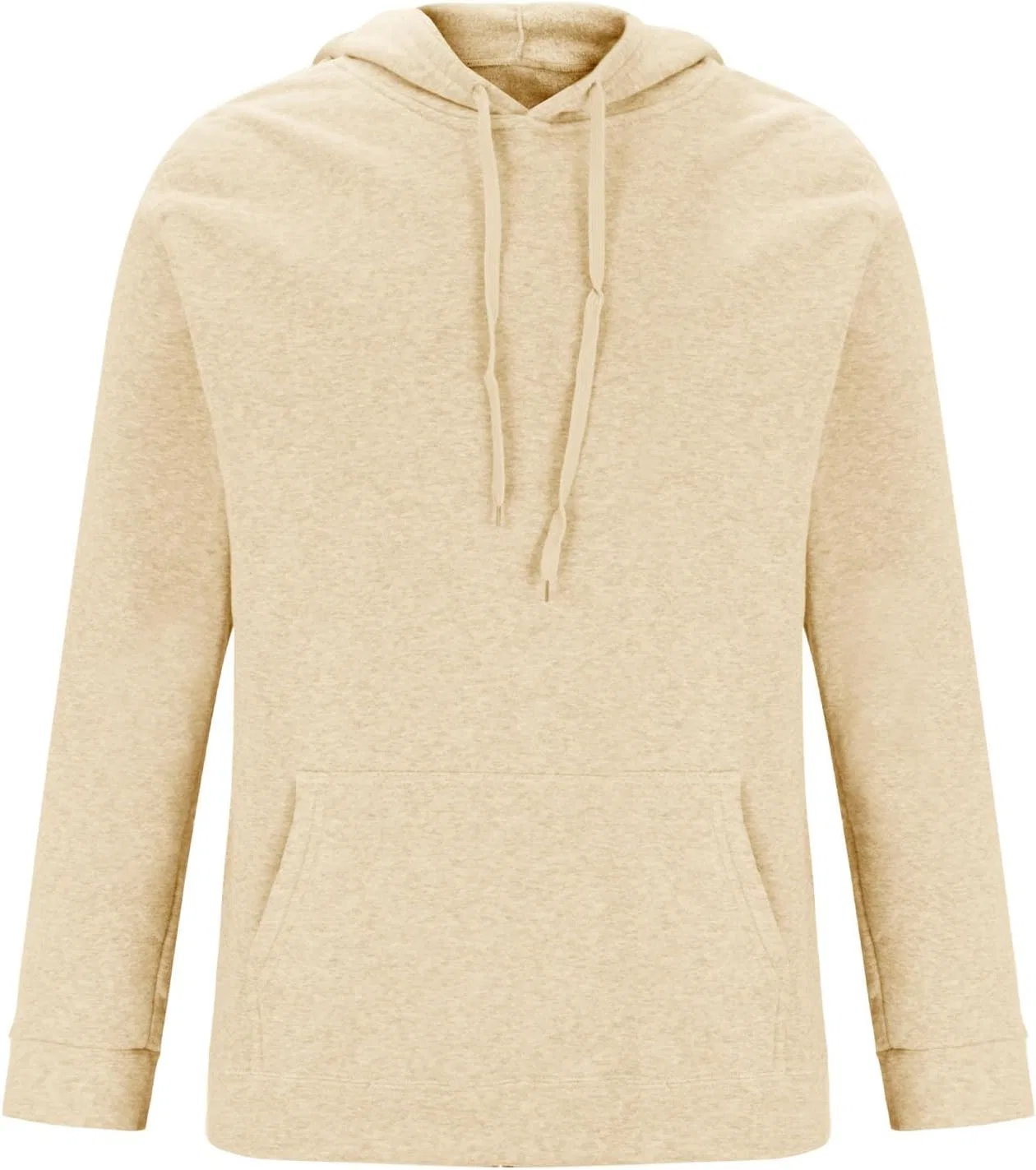 Мужская толстовка Pure Basic Classic, худи с капюшоном и карманом, цвет Khaki — фото 4