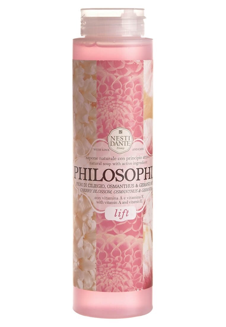 

Гель для душа PHILOSOPHIA Nesti Dante, цвет cherry blossom & geranium