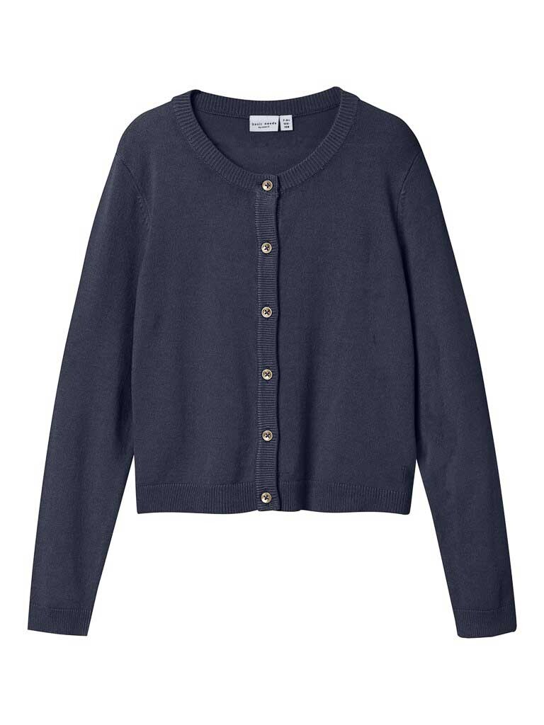 

Блуза Name It Жилетка NKFVALMA LS SHORT KNIT CARD R1, синий