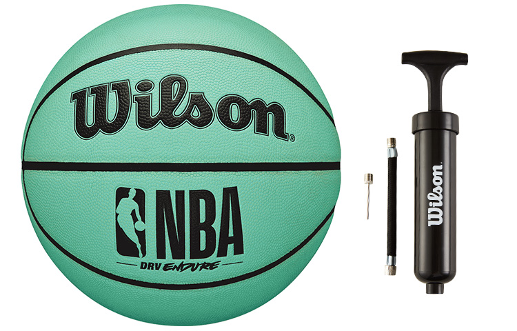 

Wilson Баскетбольный мяч NBA Series PU зеленый Size 7 тренировочный unisex