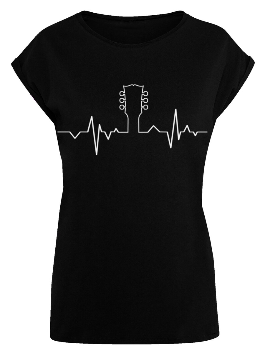 

Рубашка F4NT4STIC Gitarre Heartbeat, черный