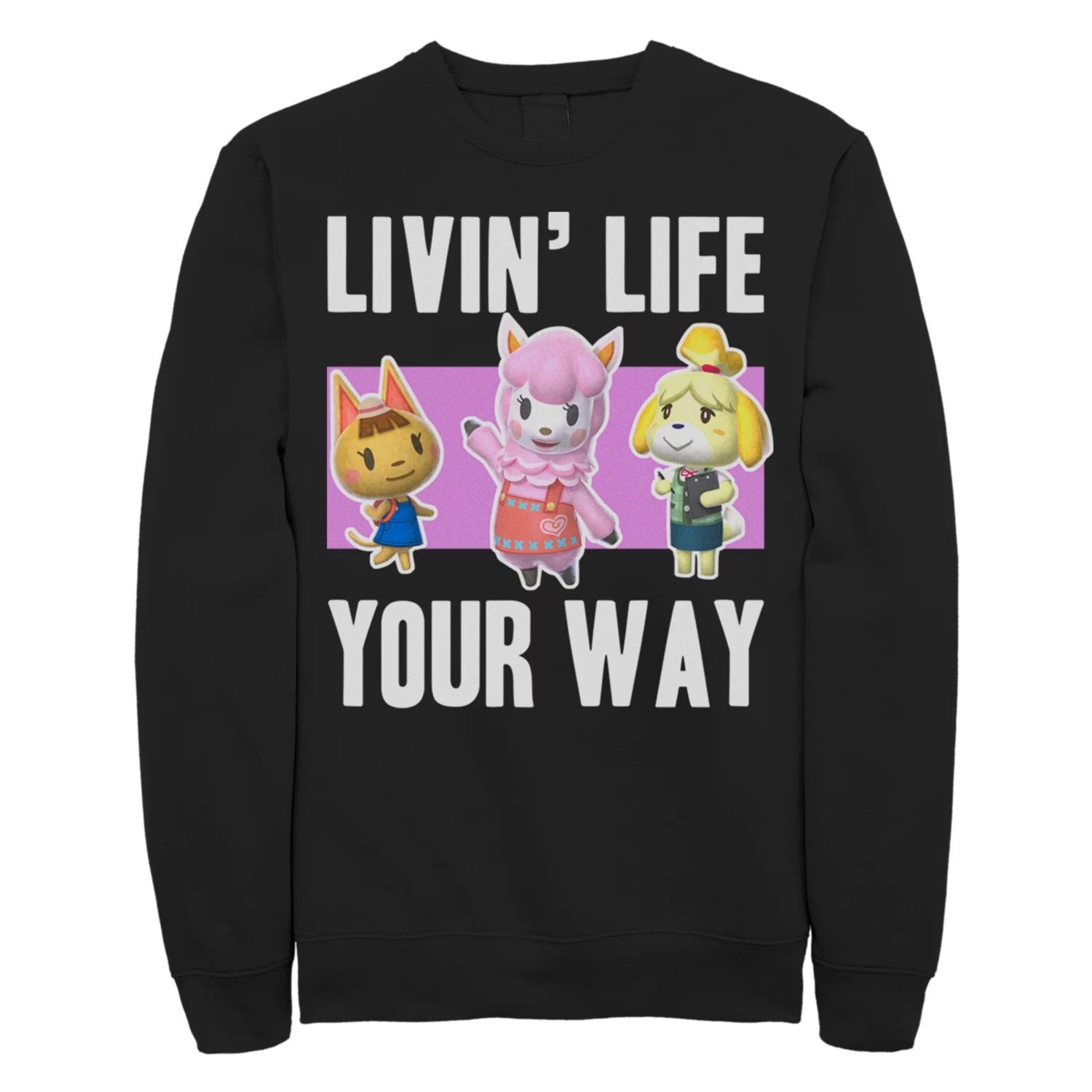 

Флисовый флис для детей Nintendo Animal Crossing Living Life Crew Fifth Sun