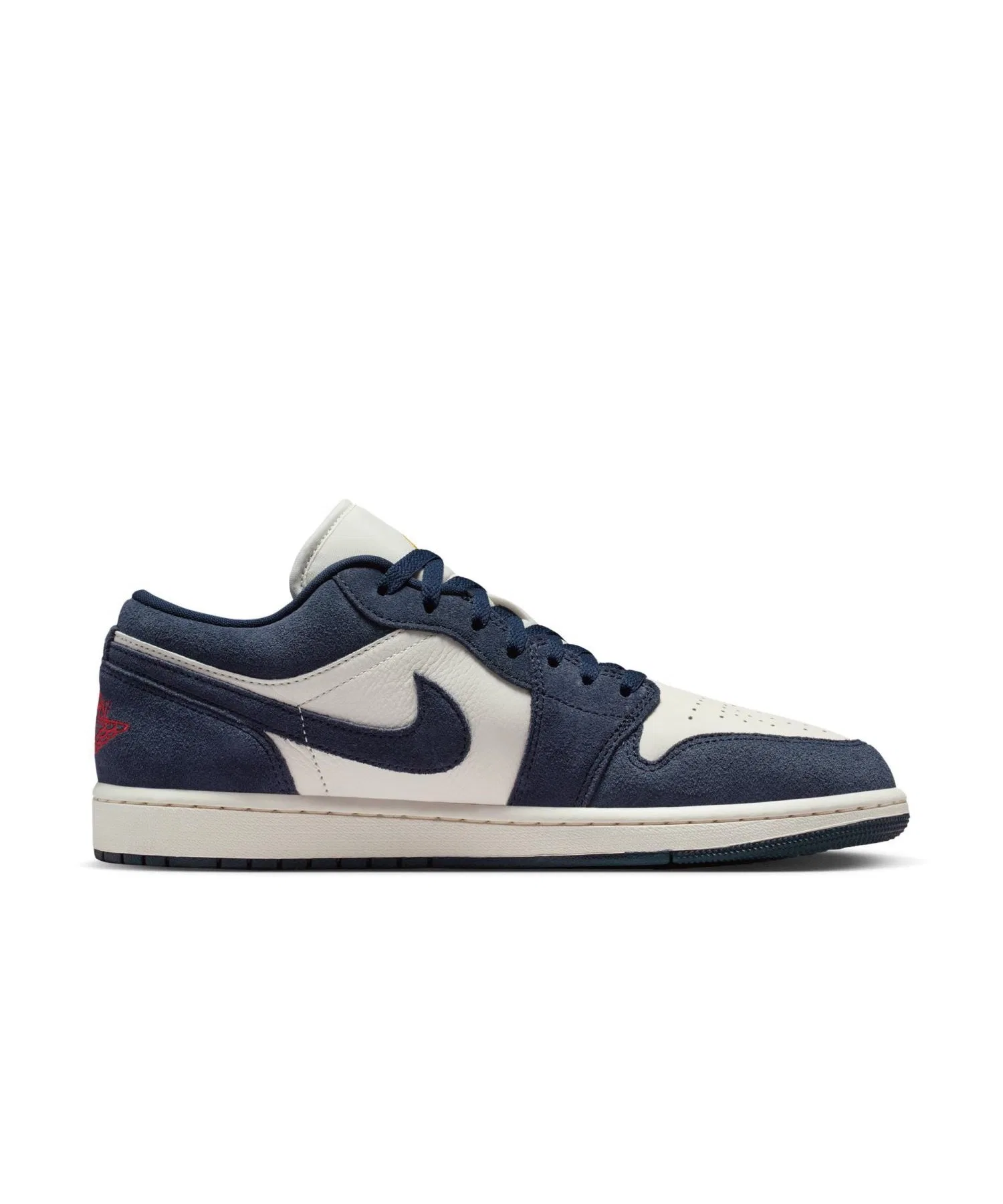 Мужские/Женские кроссовки AIR JORDAN 1 LOW SE JORDAN BRAND синие — фото 2