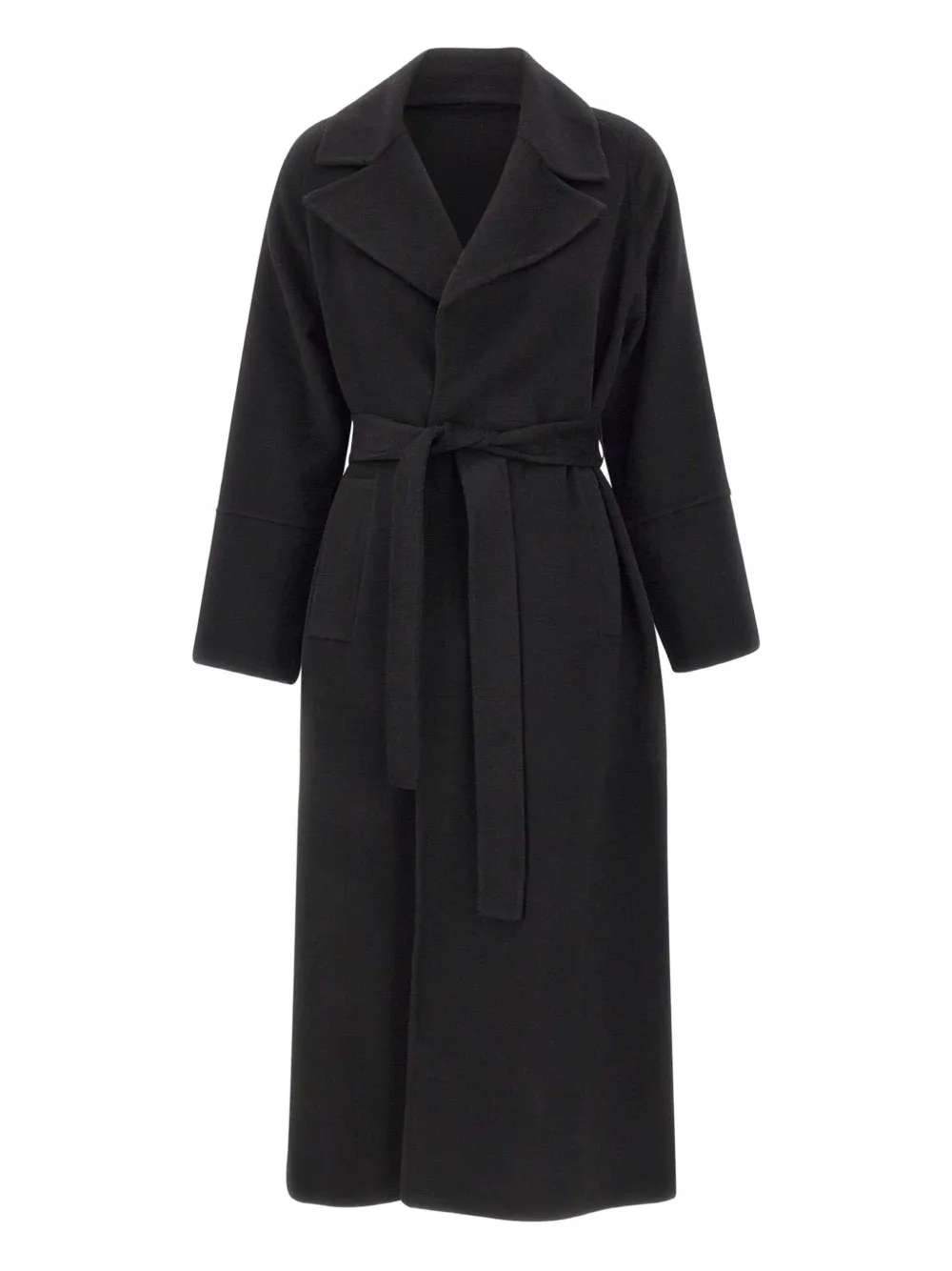 

Пальто на поясе с лацканами Kaos, черный