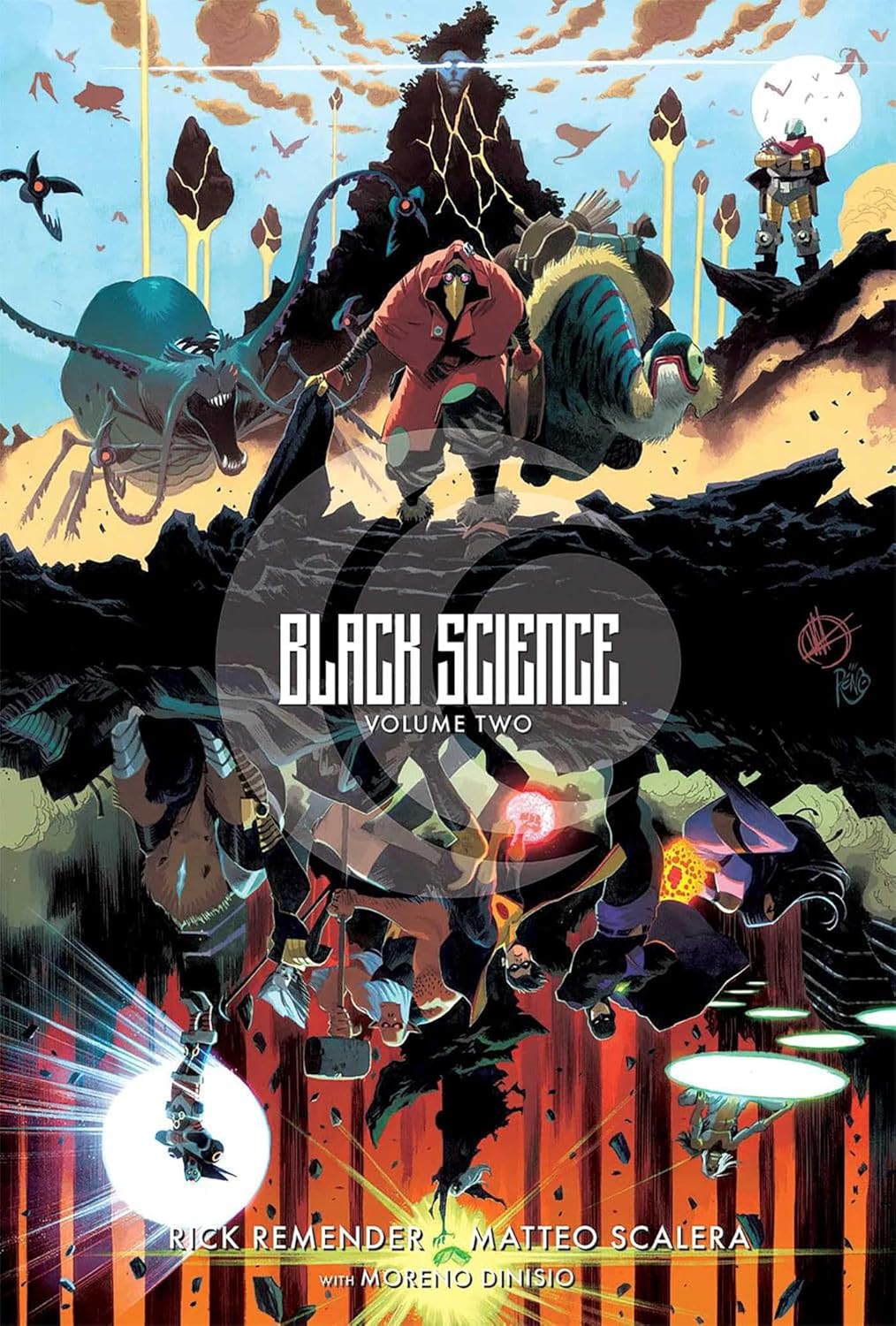 

Black Science Volume 2: Transcendentalism 10th Anniversary Deluxe Hardcover (Image Comics)