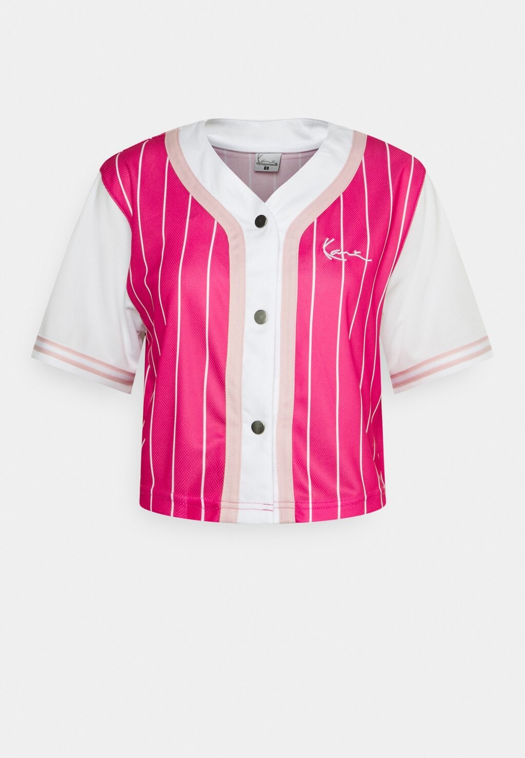 

Толстовка на молнии Karl Kani CHEST SIGNATURE PINSTRIPE BASEBALL, цвет Pink, Розовый, Толстовка на молнии Karl Kani CHEST SIGNATURE PINSTRIPE BASEBALL, цвет Pink