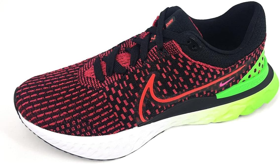 Мужские кроссовки Nike React Infinity Run FK 3, черный/красный — фото 3