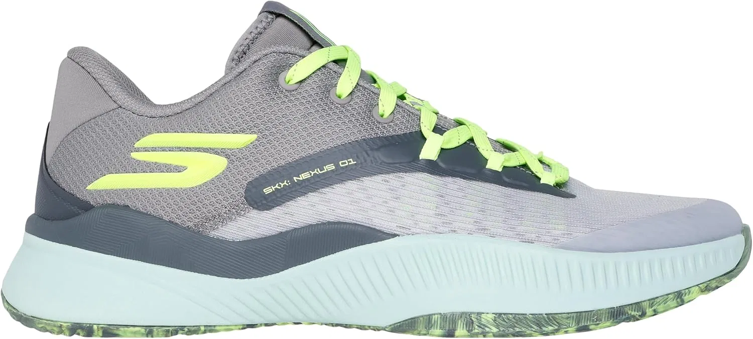 Мужские баскетбольные кроссовки Skechers Skx Nexus, Anthracite Green — фото 4