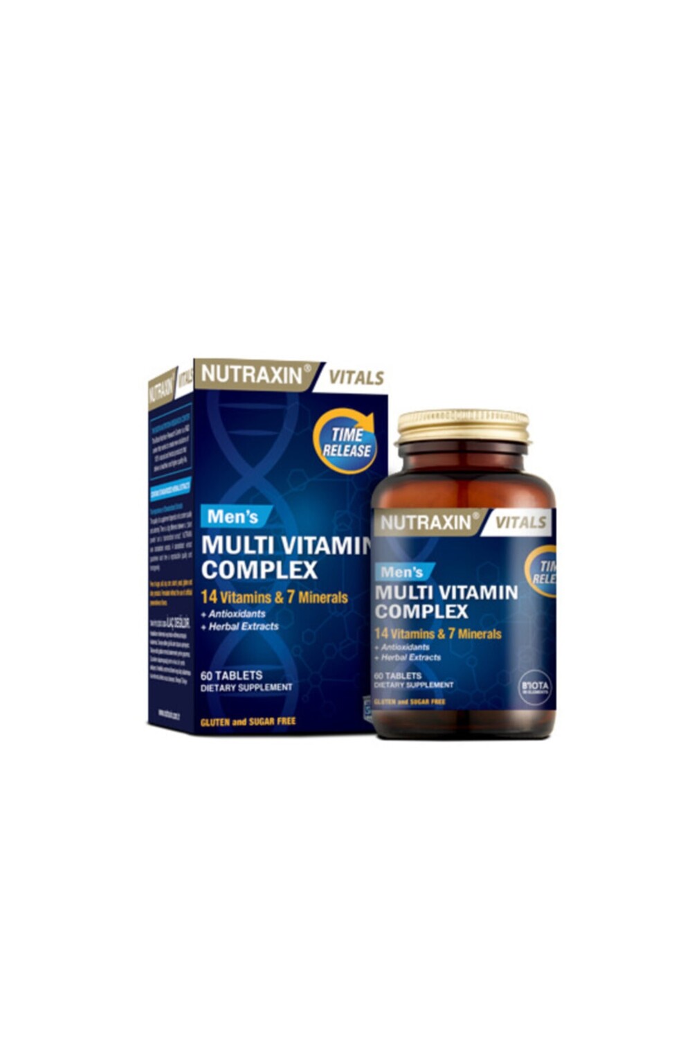 

Nutraxin Мультивитаминный и минеральный комплекс для мужчин 60 таблеток