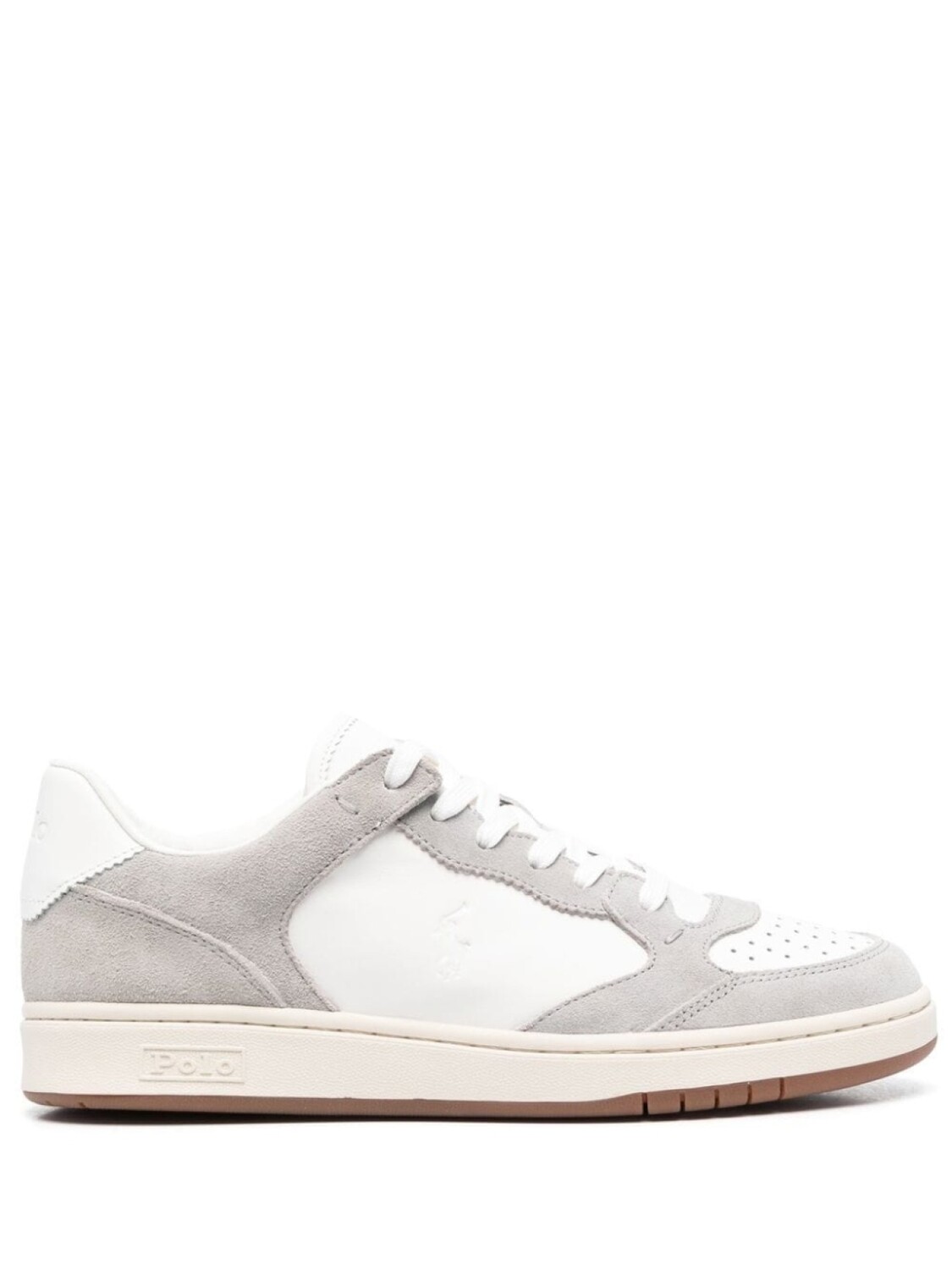 

Кроссовки Polo Ralph Lauren Court, белый/серый