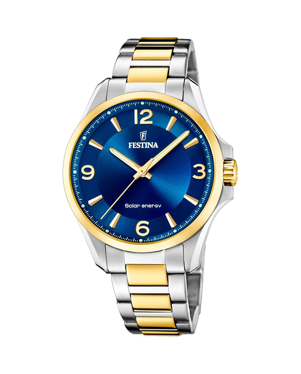 

F20657/4 Petite двухцветные мужские часы из стали Festina, мультиколор