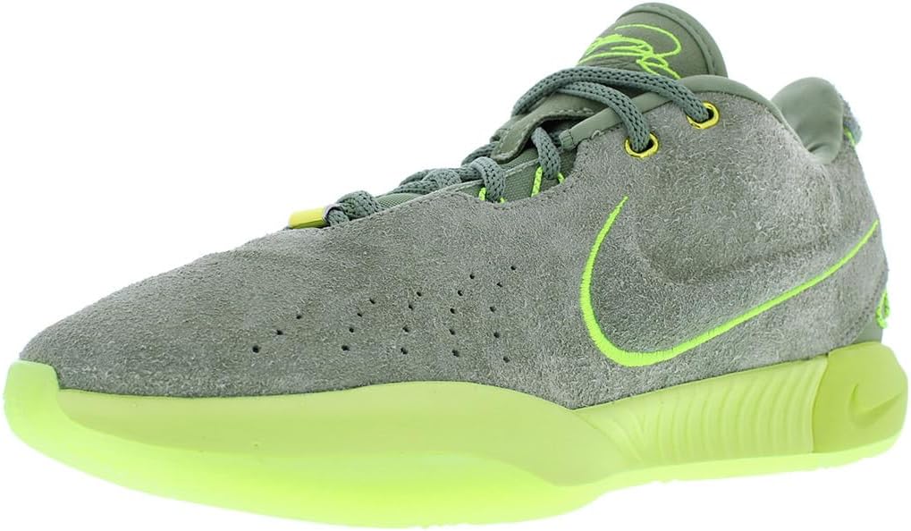 

Мужские баскетбольные кроссовки Nike Lebron XXI Conchiolin, Power Oil Green/Volt/Team Forest Green