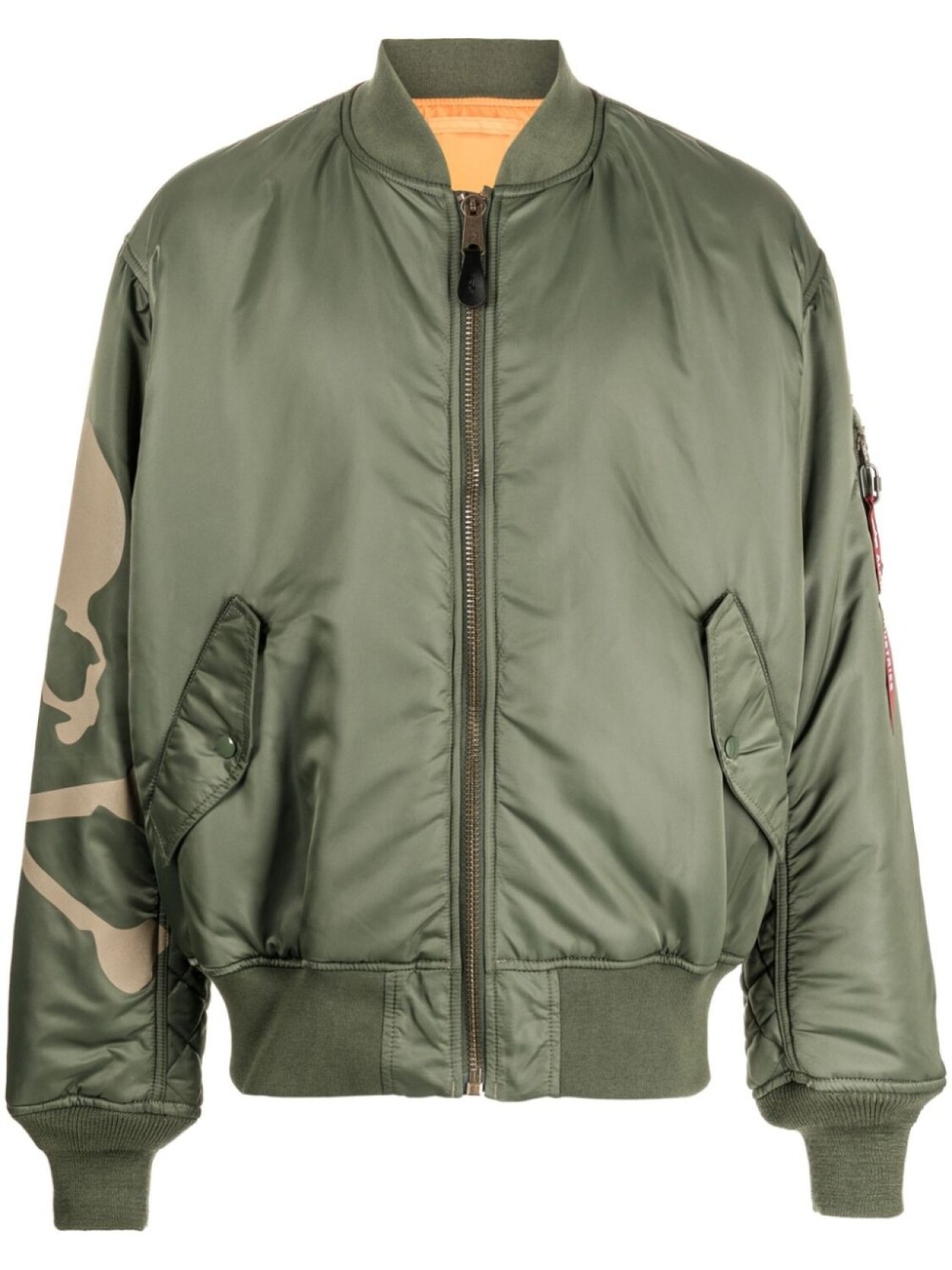 

Бомбер Edition MA-1 из коллаборации с Alpha Industries Mastermind World, зеленый