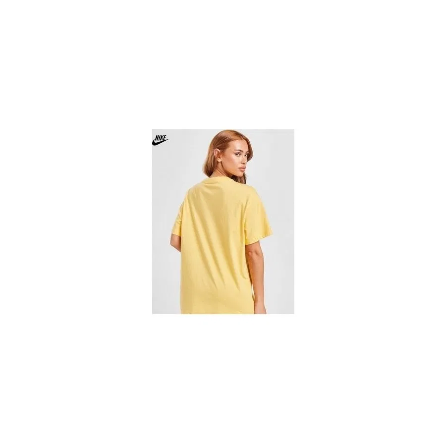 Женская футболка свободного кроя с принтом Nike Sportswear Tee, Желтый — фото 2