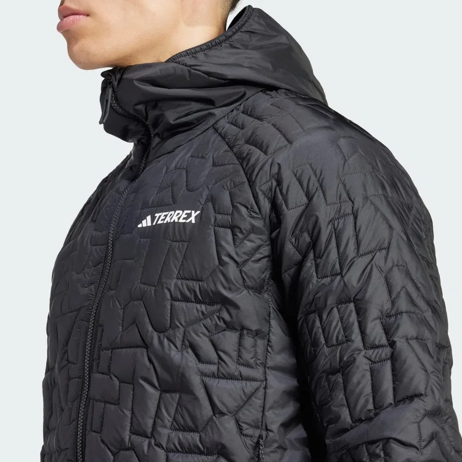Мужской утепленный пуховик Terrex Xperior Primaloft Loose Fill Insulated adidas, Черный — фото 4