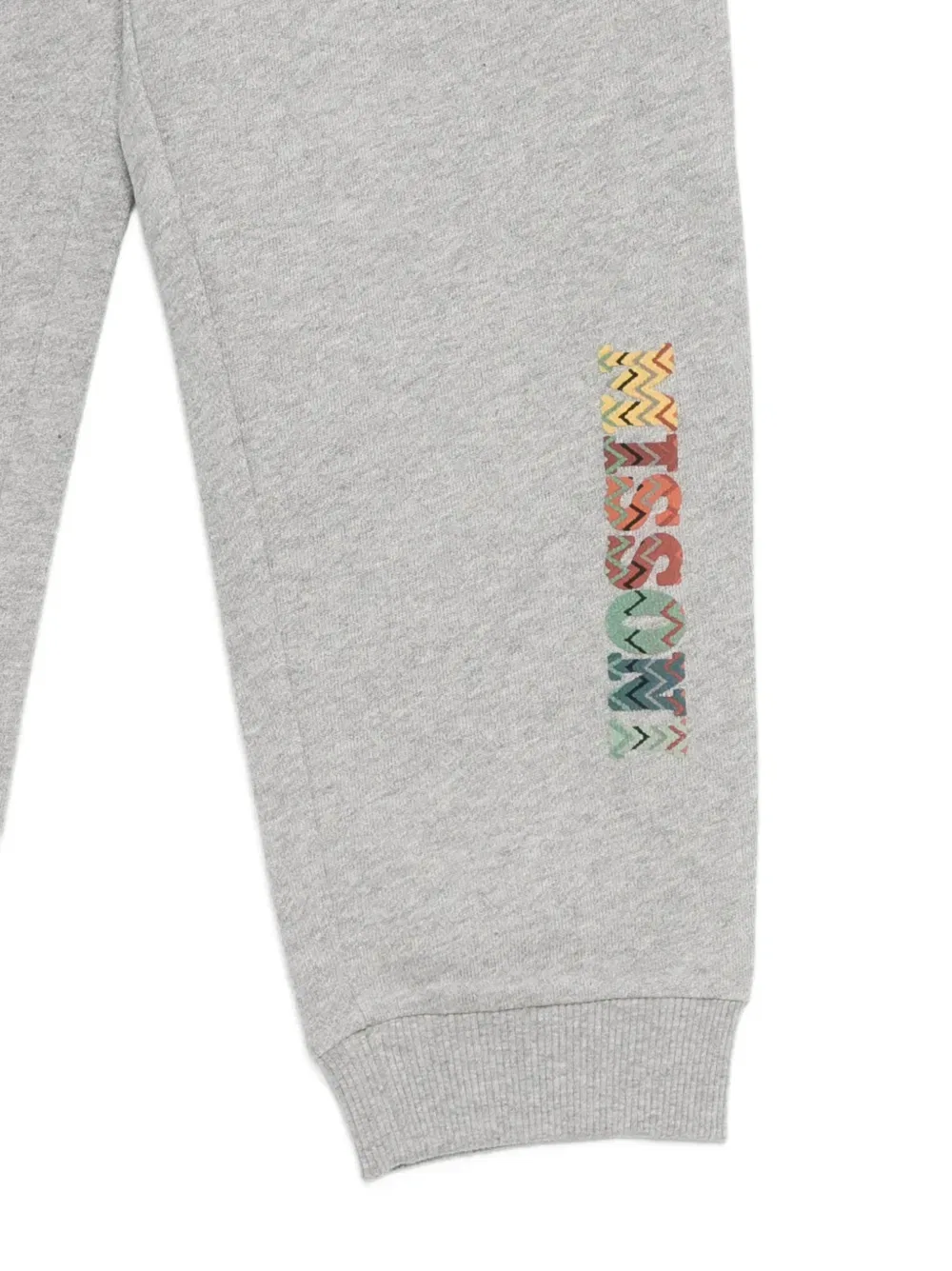 Спортивные штаны с логотипом Missoni Kids, серый — фото 3