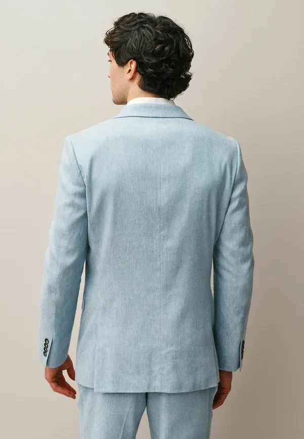 Пиджак с узором Marl Next, light blue, светло-голубой