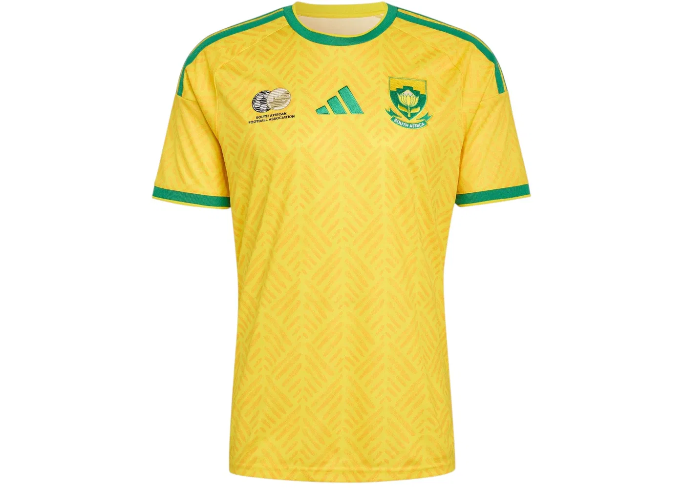 Мужская футбольная джерси с коротким рукавом Jersey Adidas, Team Yellow
