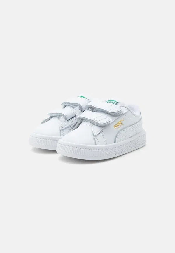 Кроссовки кожаные Unisex Puma, White/Archive Green, белый/зеленый — фото 2