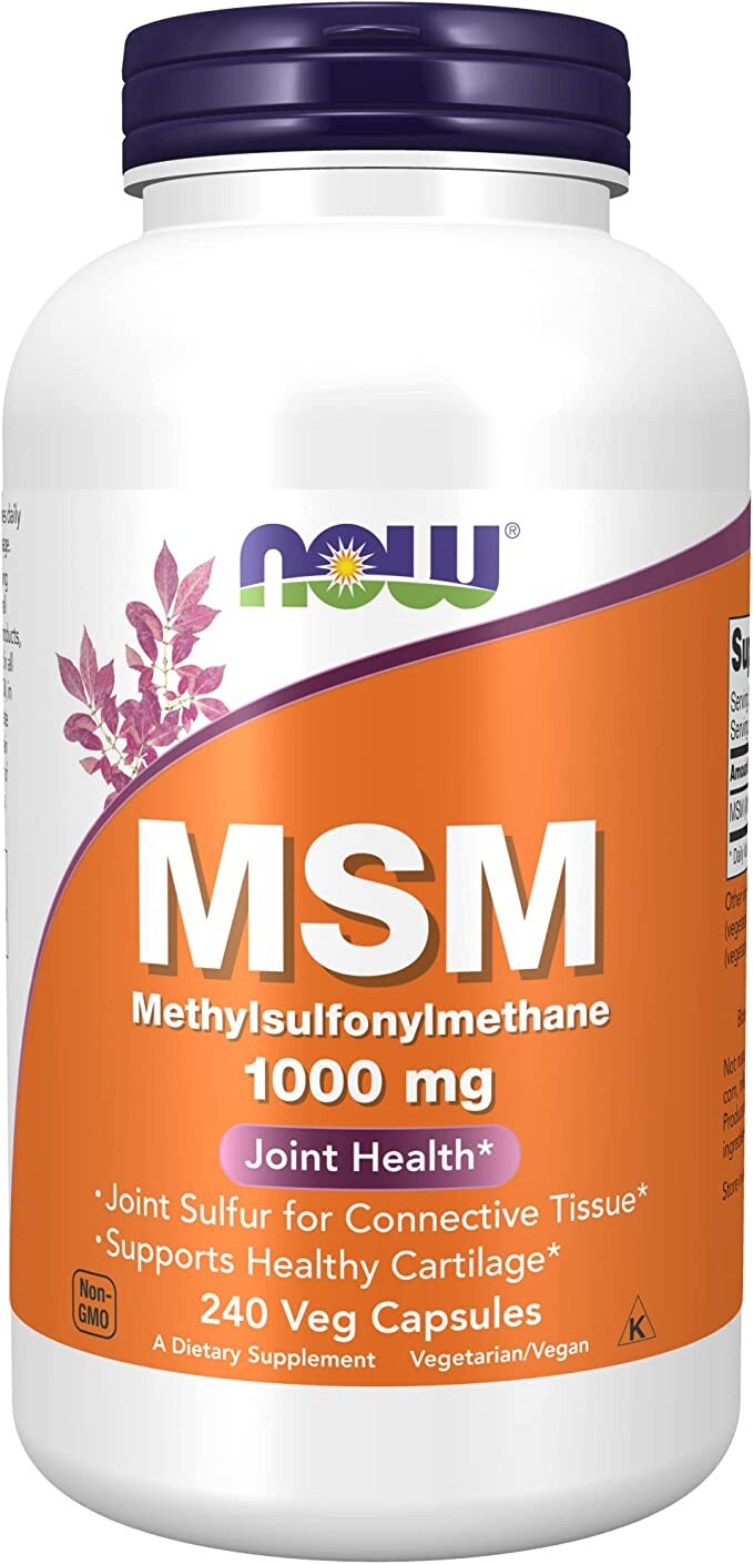 

Добавка МСМ Now Foods, 240 капсул