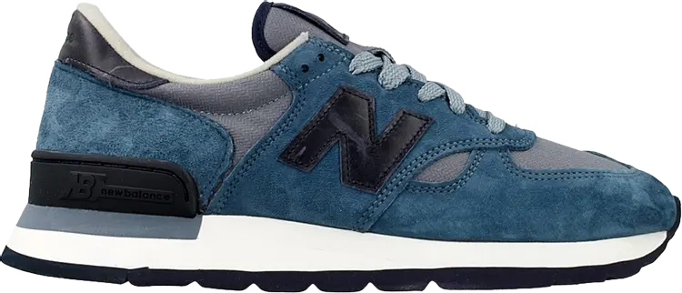 

Кроссовки New Balance 990v1 Made In USA 'Blue Steel', синий