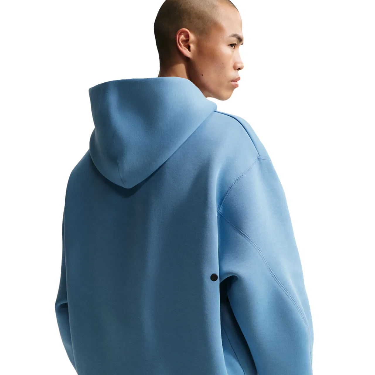 Мужское худи Tech Ergo Nike, цвет Work Blue/Black — фото 2