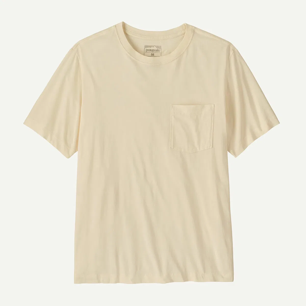 Мужская футболка с коротким рукавом с карманом Patagonia, Undyed Natural — фото 4