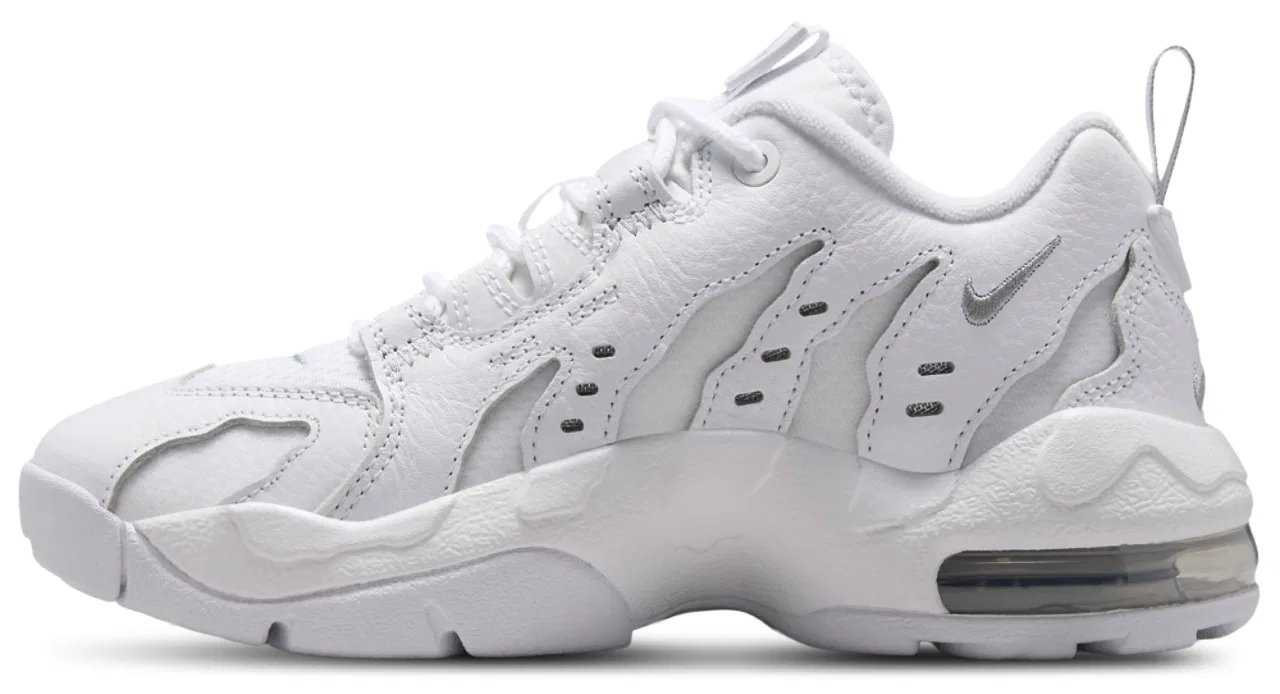 Детские кроссовки для мальчиков с кроссовками Nike Air DT Max 96, White/Silver/Grey — фото 2