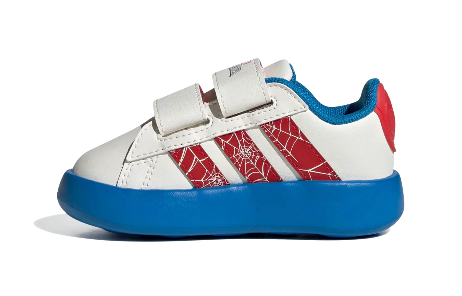 Детские кроссовки Spider-Man Grand Court Adidas, белый — фото 3