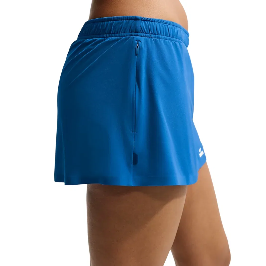 Женская юбка SKIMS Stretch Nylon Skort 'Cobalt' Nike, Cobalt — фото 2