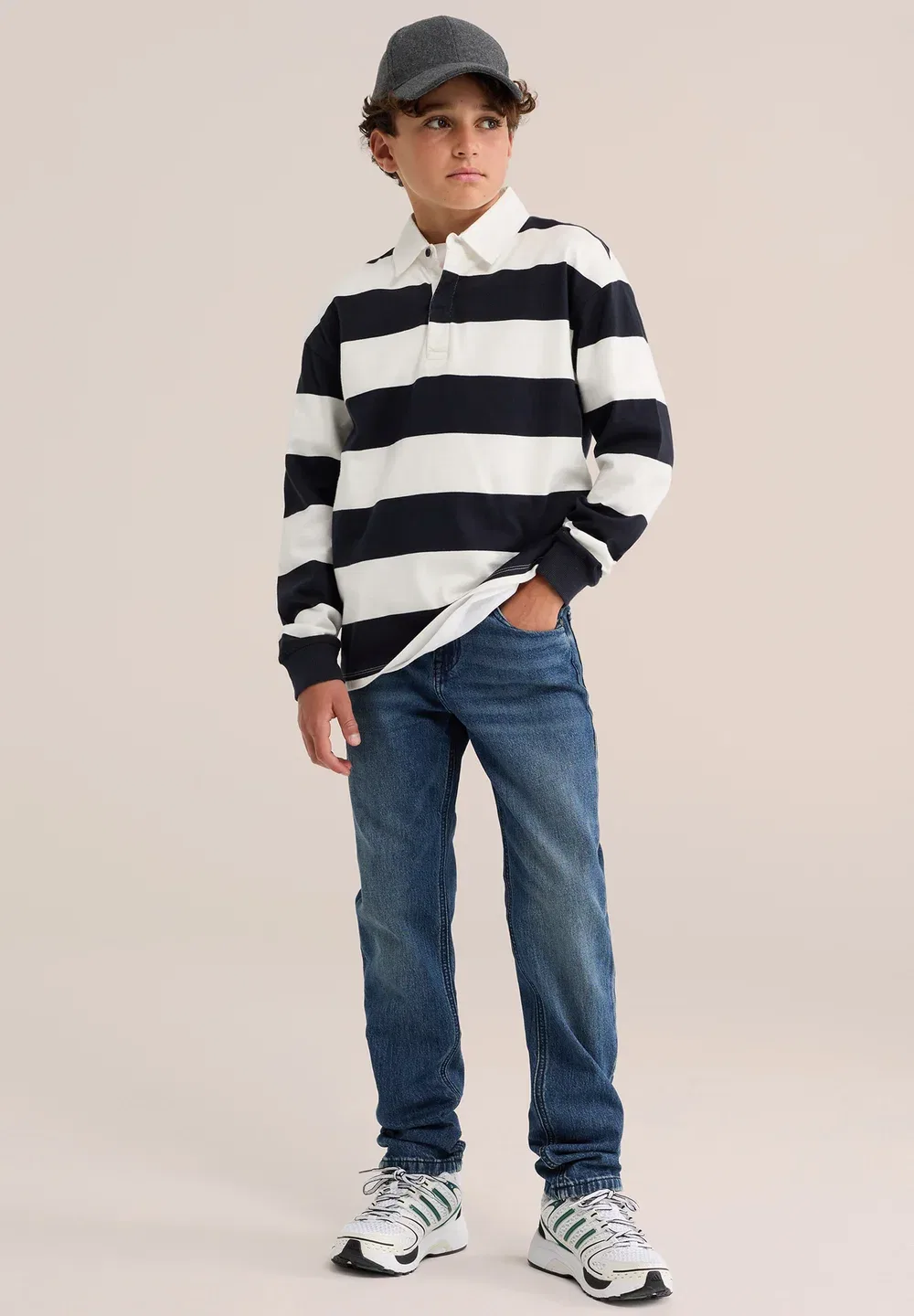 Blue Ridge - джинсы прямого кроя We Fashion, Dark Blue