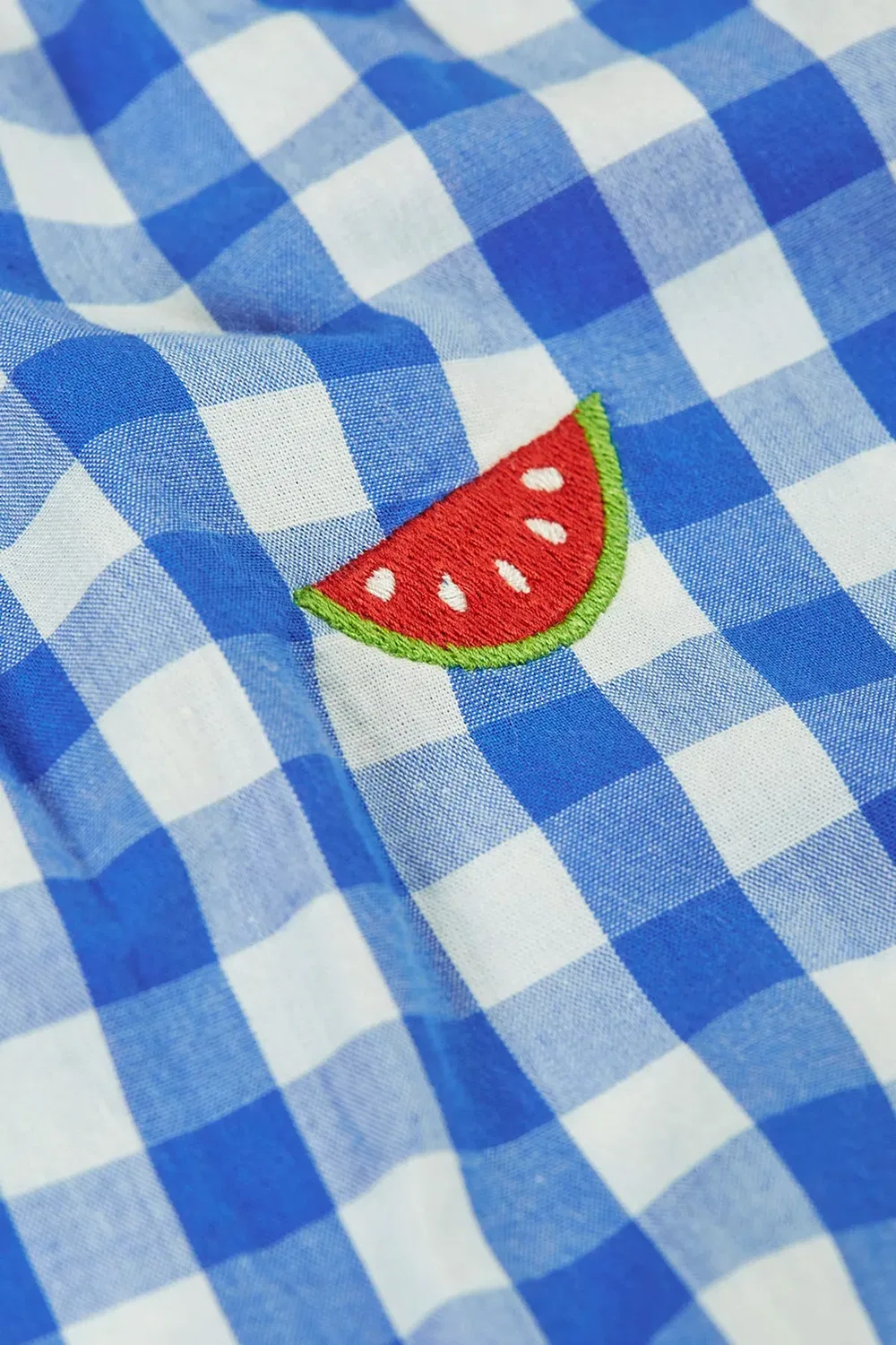 Детские шорты-комбинезон Summer Short Frugi, Blue — фото 3