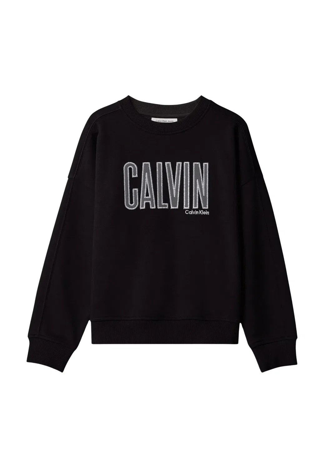 Толстовка с аппликацией Calvin - толстовка Calvin Klein Jeans, Pvh Black-Beh — фото 4