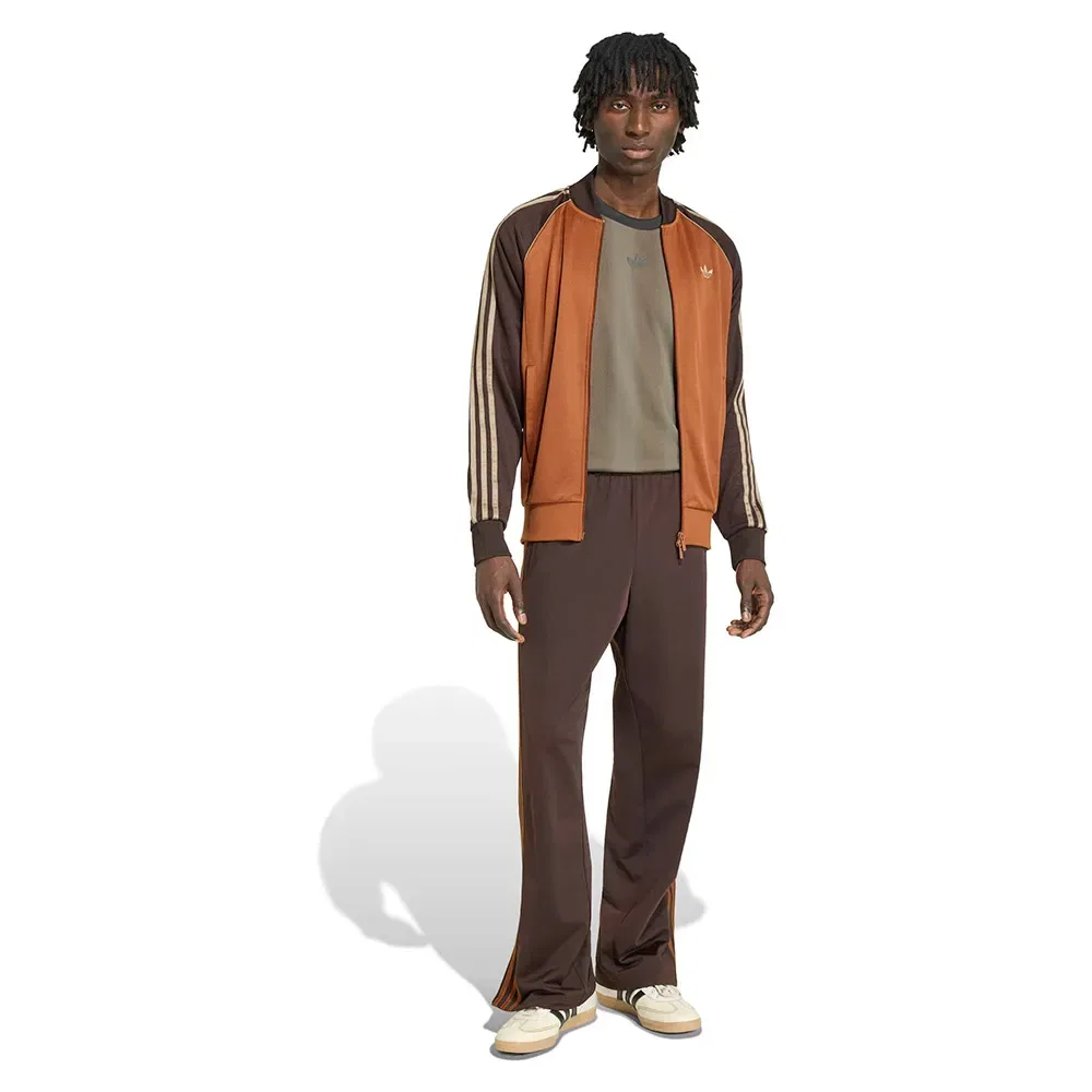 Мужской свитшот с молнией Adidas Originals SST, Brown — фото 4