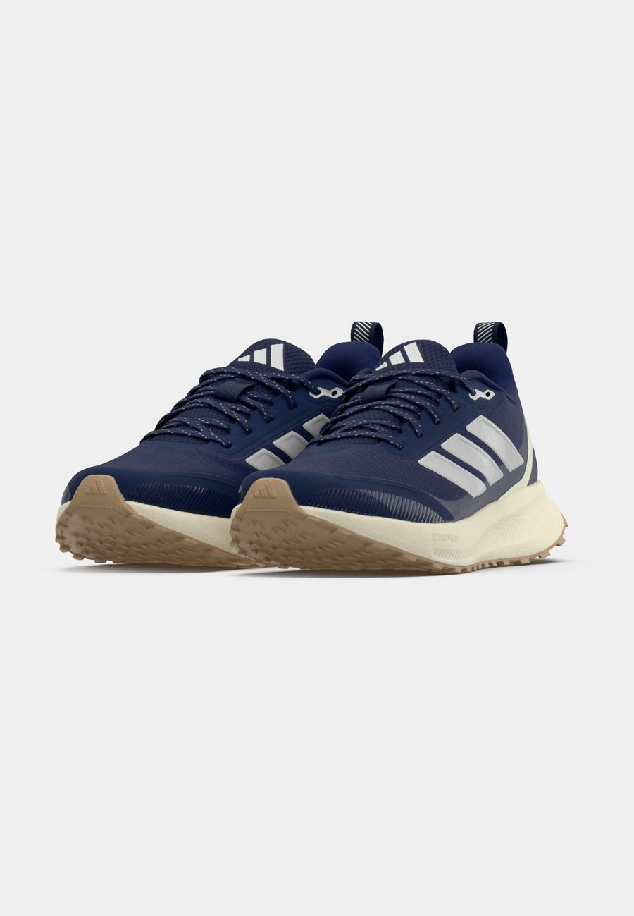 Кроссовки Adidas Performance RUNFALCON 5, Dark Blue/Chalk White/Core Black/Dark Blue — фото 3