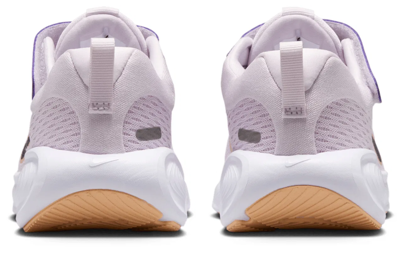Кроссовки для мальчиков Preschool Stellar Ride Nike, цвет Bleached Lilac/Black/Pink Foam — фото 3