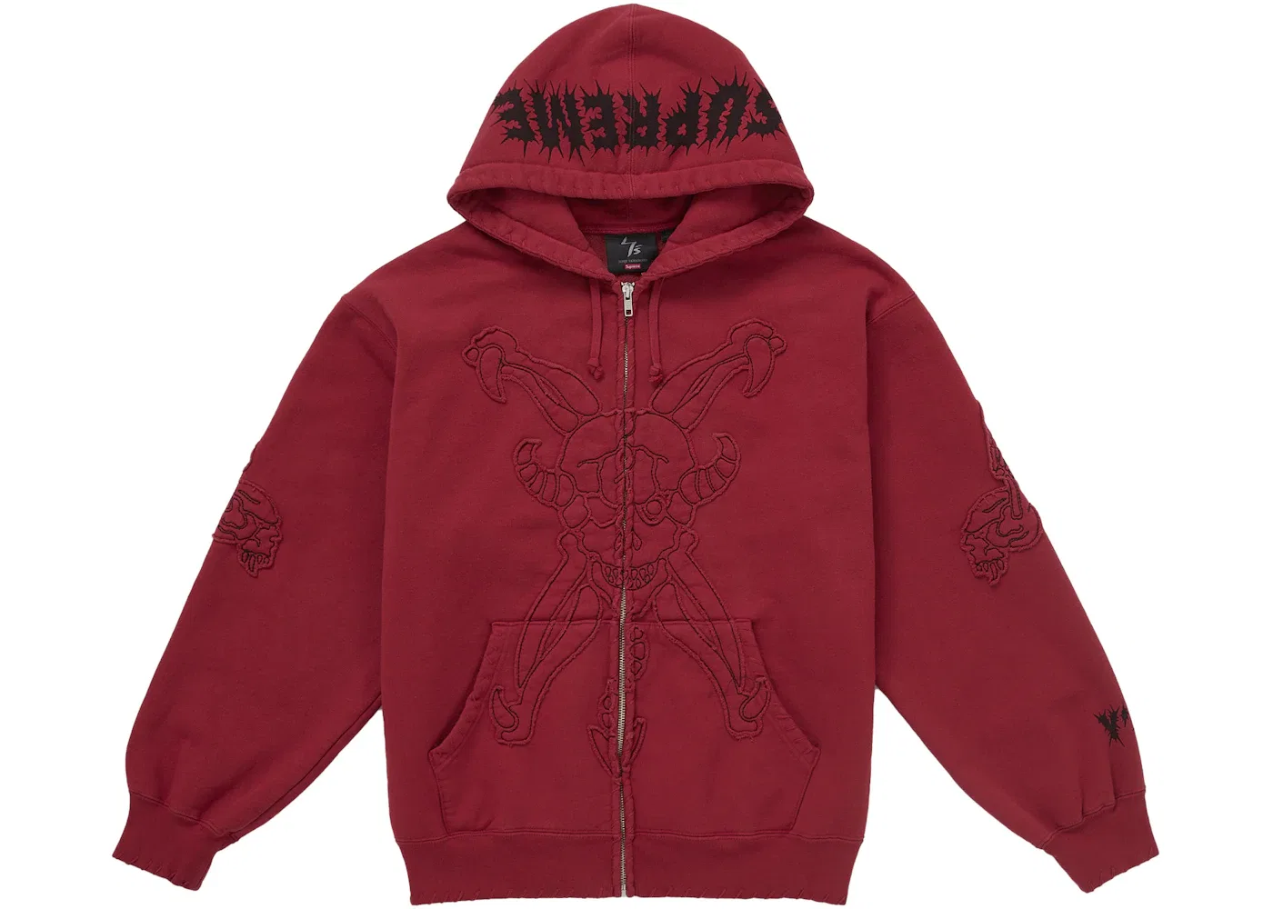 Мужской худи с принтом Y's by Yohji Yamamoto Supreme, Red