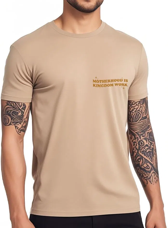 Женская футболка с принтом Letter Print Generic, Black — фото 4
