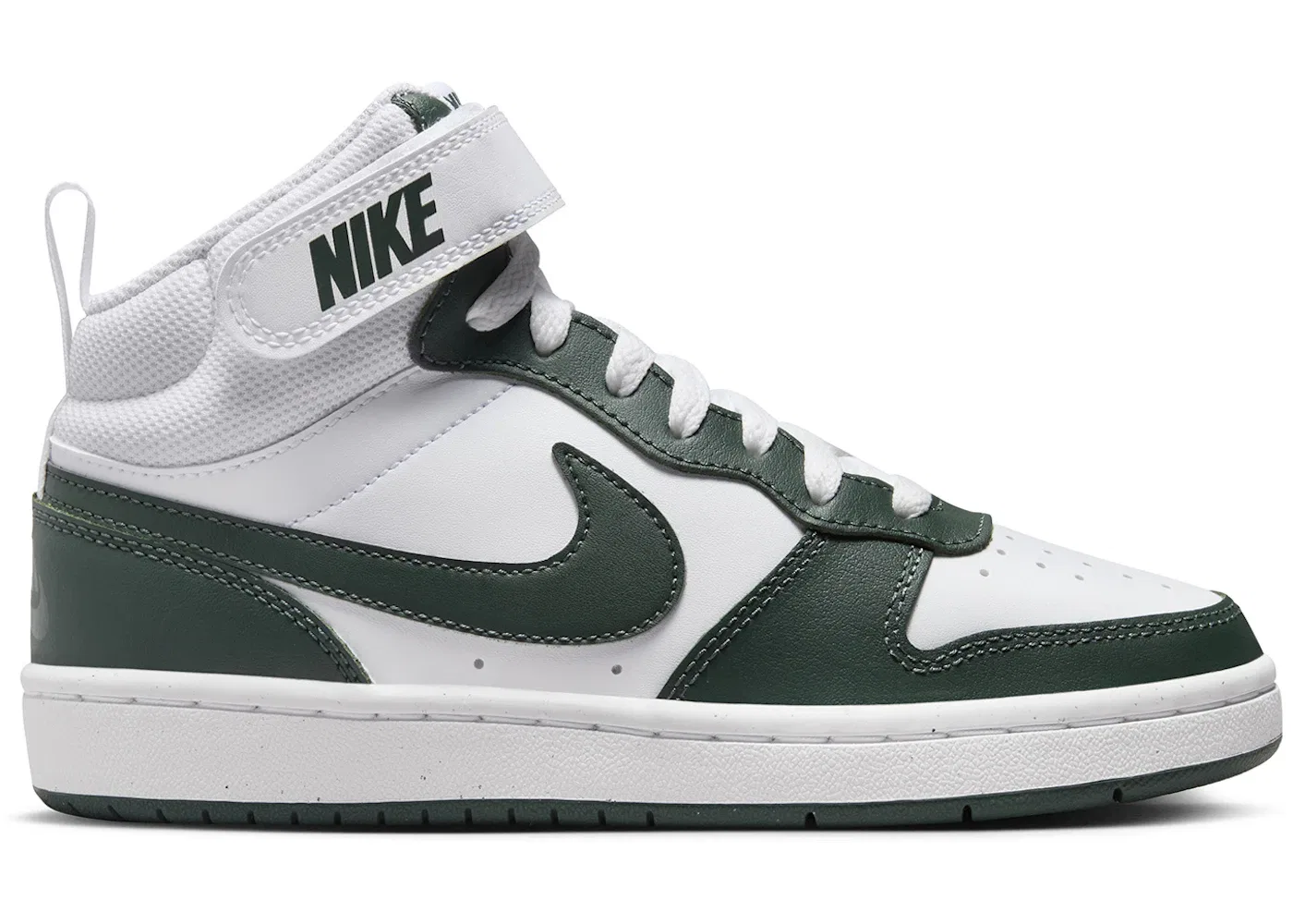 Детские кроссовки Lifestyle Nike Court Borough Mid 2, White Vintage Green
